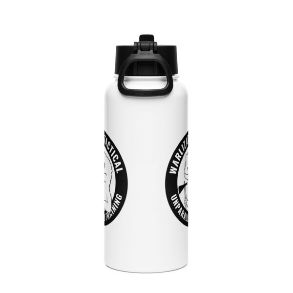 Hydrate or Diedrate stainless steel water bottle with a straw lid